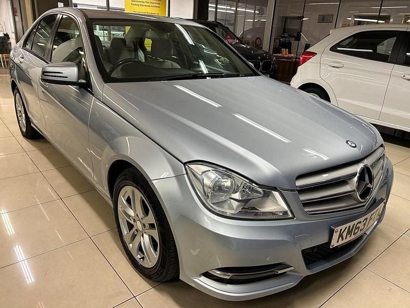 Silver Used 2014 Mercedes C180 Executive Sedan | £6,790 (Good price) - Image 1/3