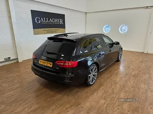 Used Audi A4 Black Edition 150 HP (110 kW) 2015 Black Estate