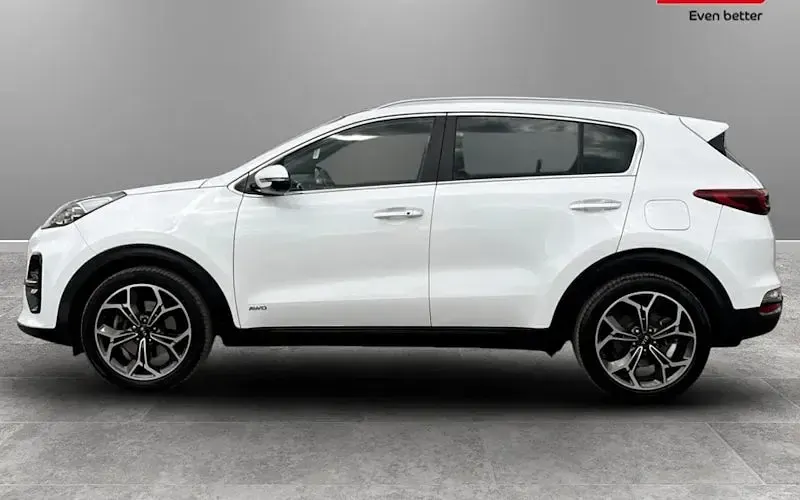 Used Kia Sportage GT-Line S 136 HP (100 kW) 2021 White SUV