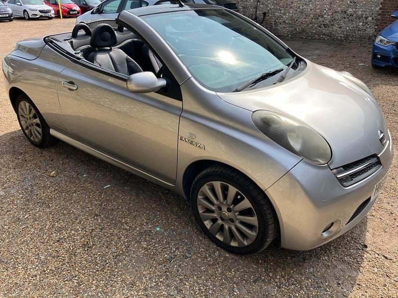 Used Nissan Micra C+C 2006 Silver Cabriolet