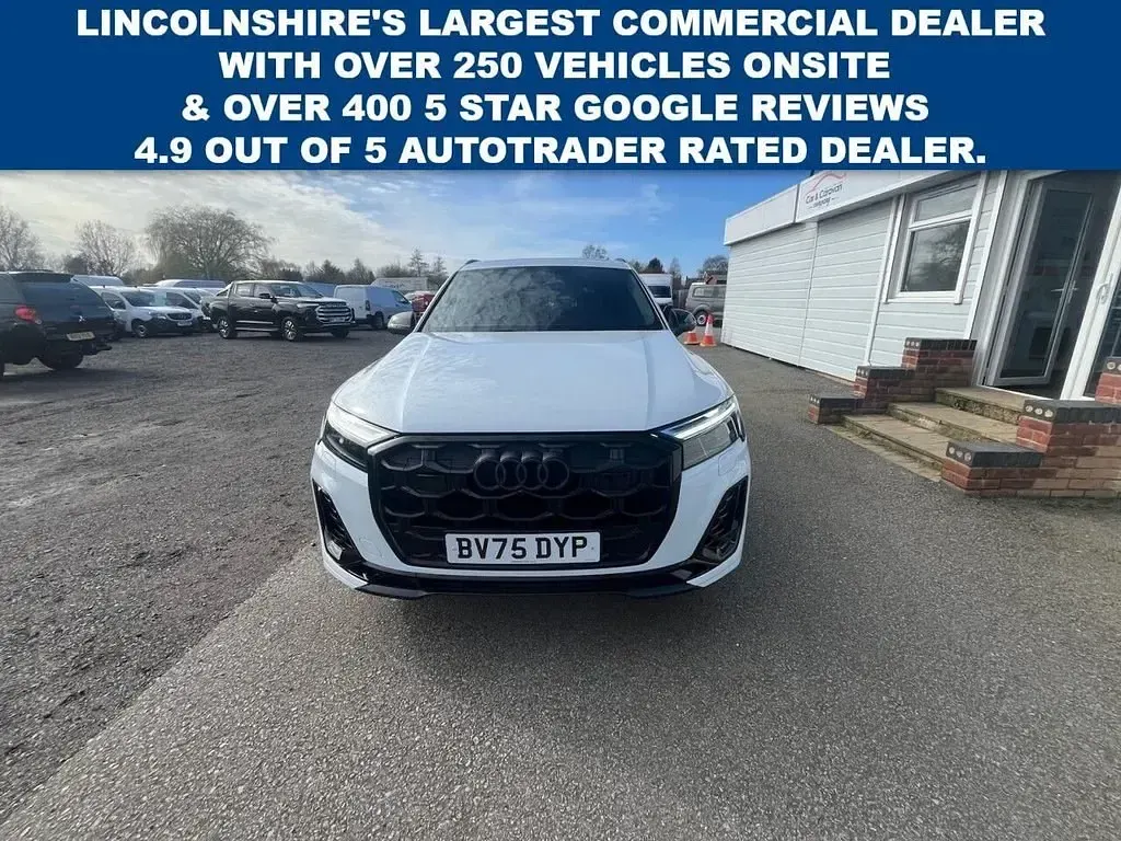 Używany Audi SQ7 Black Edition 507 KM (372 kW) 2025 Biały SUV
