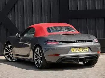 Used Porsche 718 Boxster 300 HP (220 kW) 2017 Grey Cabriolet