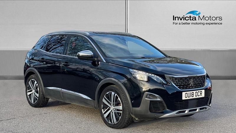 Used Peugeot 3008 GTi 181 HP (133 kW) 2018 Black Hatchback
