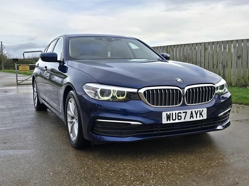 Blue Used 2017 BMW 520 Sedan | £10,995 (Good price) - Image 1/4