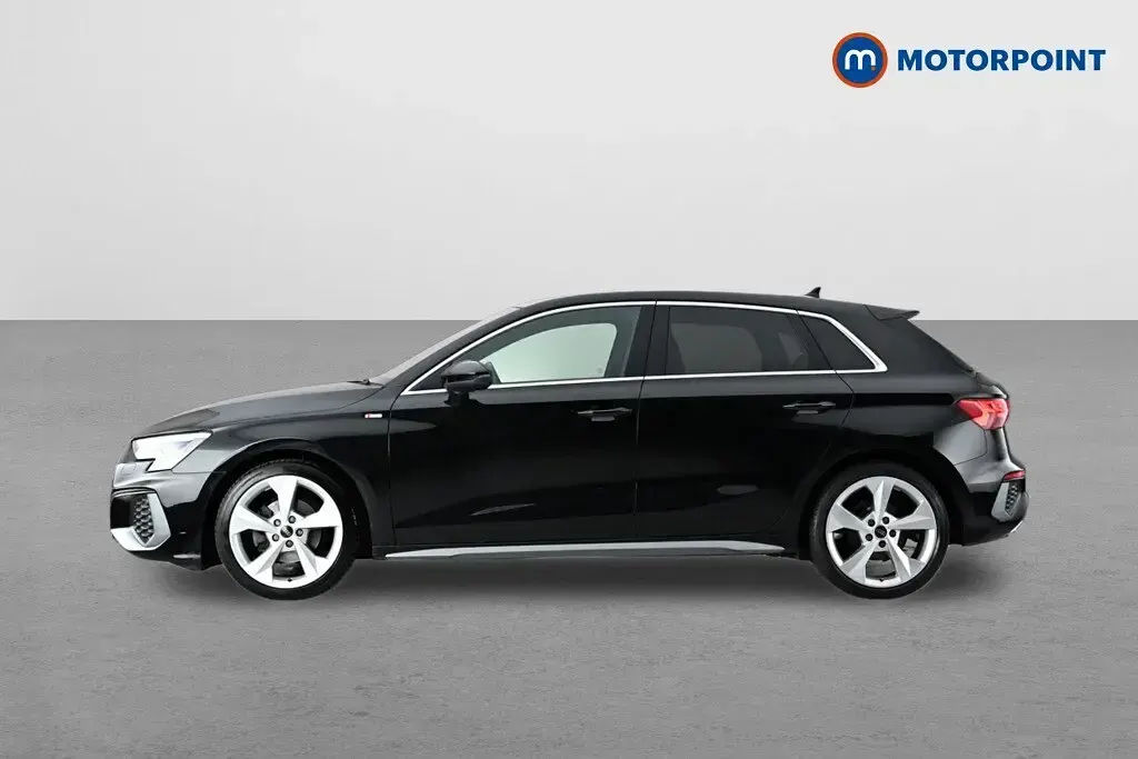 Used Audi A3 S-Line 2023 Black Sedan