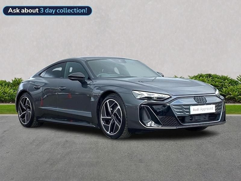 Grey Used 2024 Audi e-tron GT quattro Comfort Sedan | £67,509 - Image 1/4