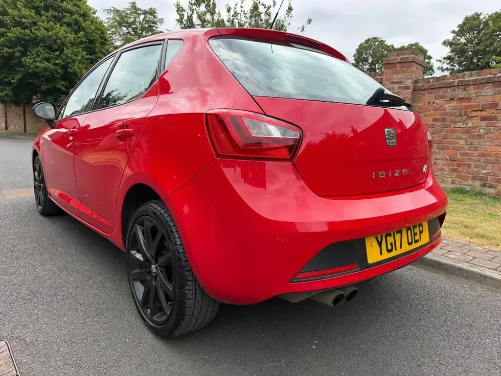 Used Seat Ibiza FR 110 HP (80 kW) 2017 Red Hatchback