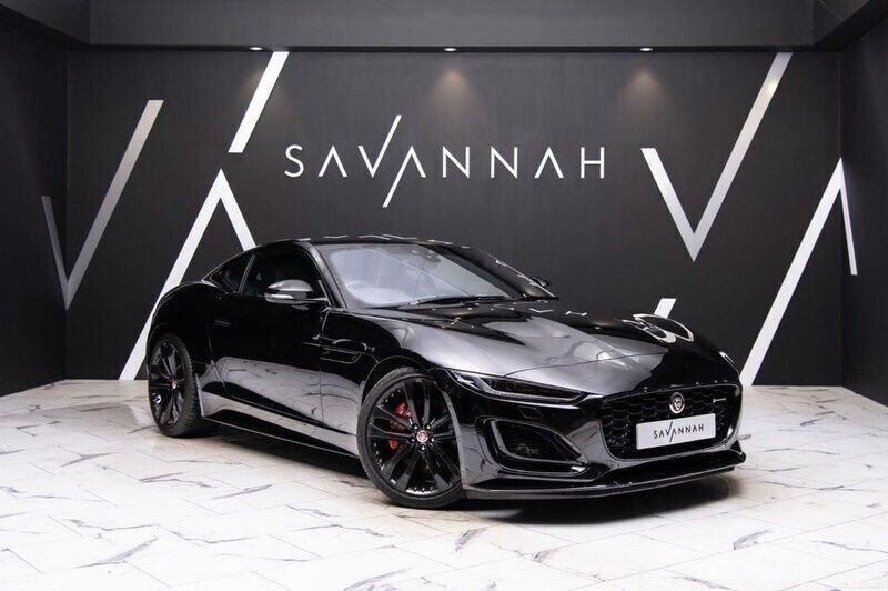 Black Used 2022 Jaguar F-Type R-Dynamic Coupe | £39,990 (Fair price) - Image 1/4