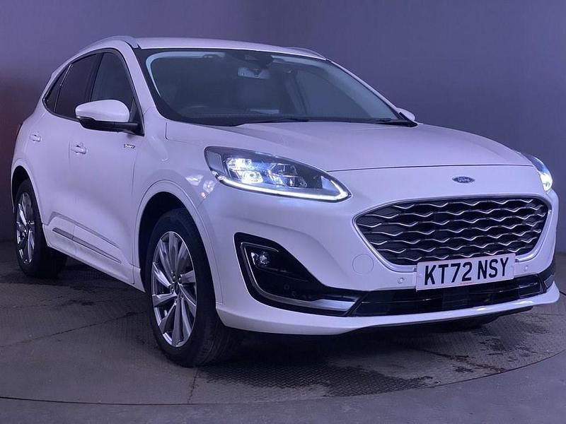 White Used 2022 Ford Kuga Vignale SUV | £18,499 (Fair price) - Image 1/4