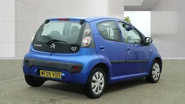 Used Citroën C1 VTR Sport 68 HP (50 kW) 2009 Blue Hatchback