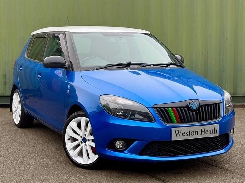 Blue Used 2012 Skoda Fabia vRS Hatchback | £4,490 (Fair price) - Image 1/4