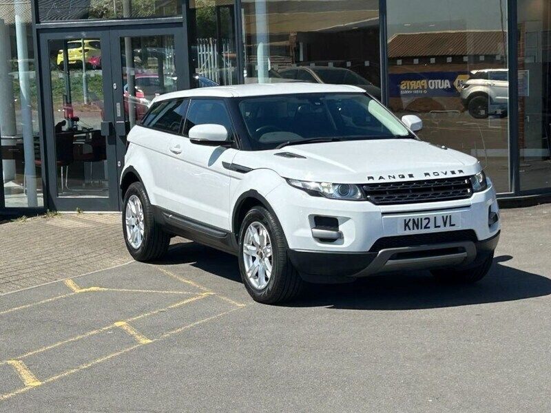 White Used 2012 Land Rover Range Rover evoque Pure Coupe | £9,995 (Fair price) - Image 1/4