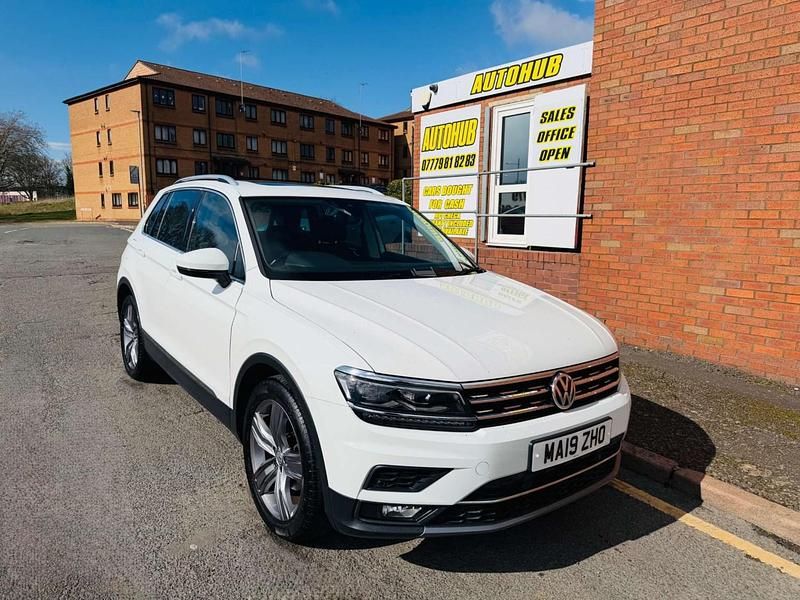 Used VW Tiguan SEL 150 HP (110 kW) 2019 White SUV