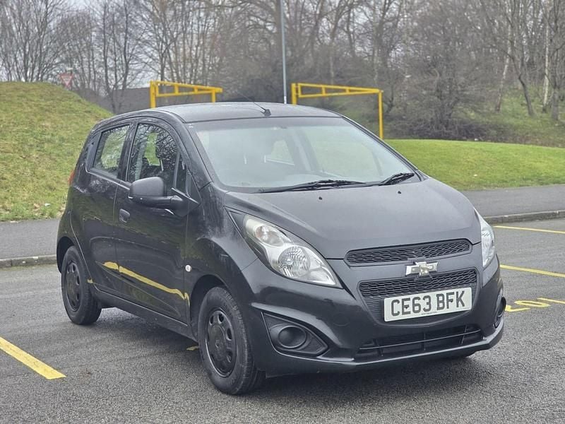 Black Used 2013 Chevrolet Spark LS Hatchback | £1,395 (Fair price) - Image 1/4