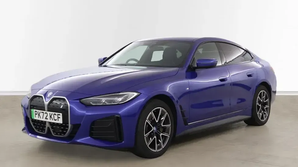 Used BMW i4 M Sport 246 kW (335 HP) 2022 Blue Sedan