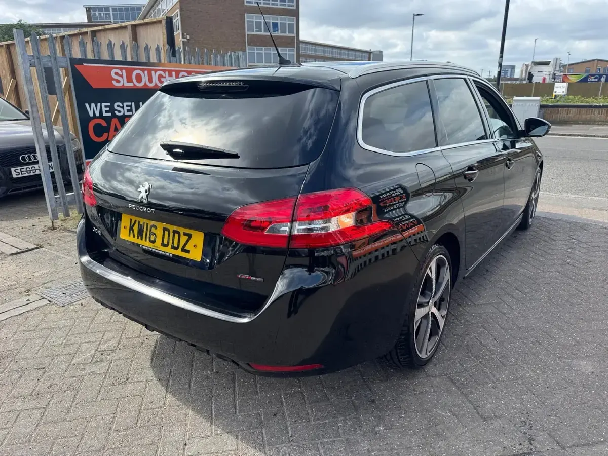 Used Peugeot 308 GT-line 2016 Black Estate