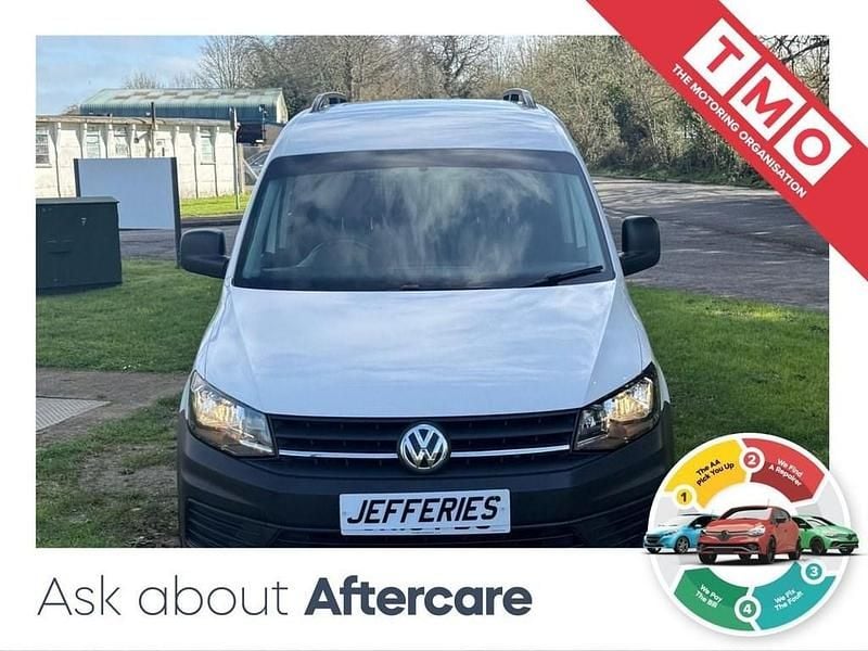 Begagnad VW Caddy Startline 2019 Vit Minibuss