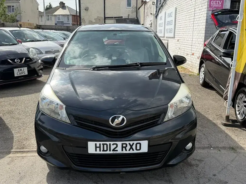 Used Toyota Vitz 2012 Black Hatchback