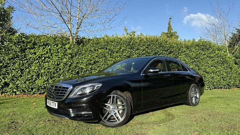 Used Mercedes S350 AMG line 2016 Black Sedan