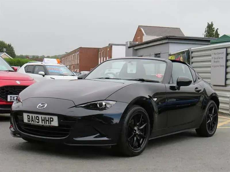 Used Mazda MX5 132 HP (97 kW) 2019 Black Cabriolet