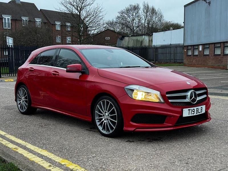 Used Mercedes A220 AMG 2015 Red Hatchback