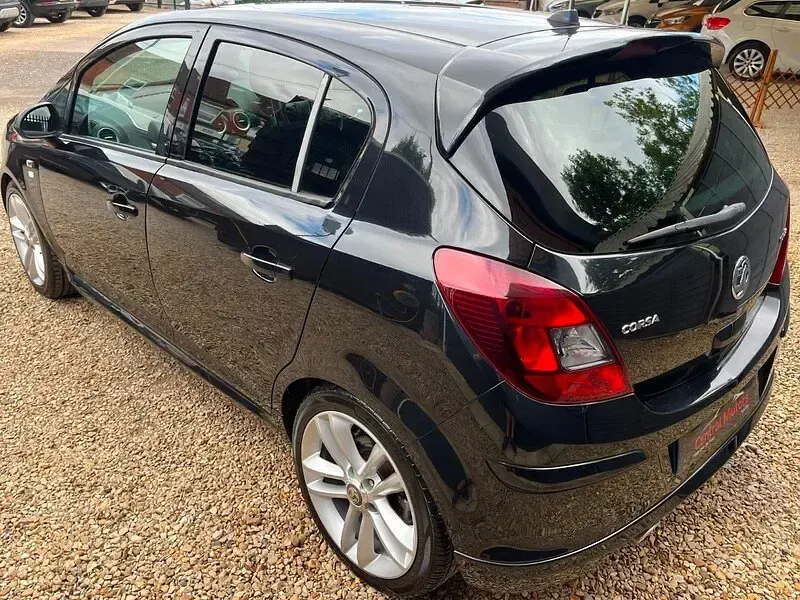 Used Vauxhall Corsa Edition 100 HP (73 kW) 2013 Black Hatchback