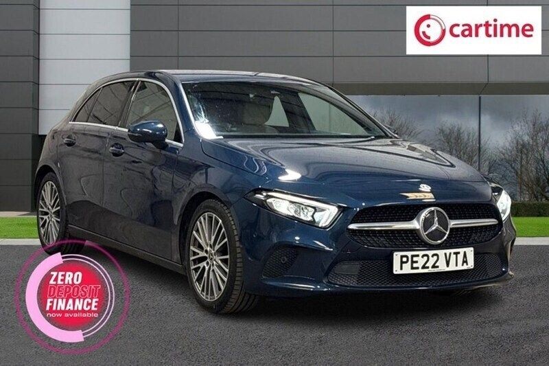 Blue Used 2022 Mercedes A180 Executive Hatchback | £16,777 (Good price) - Image 1/1