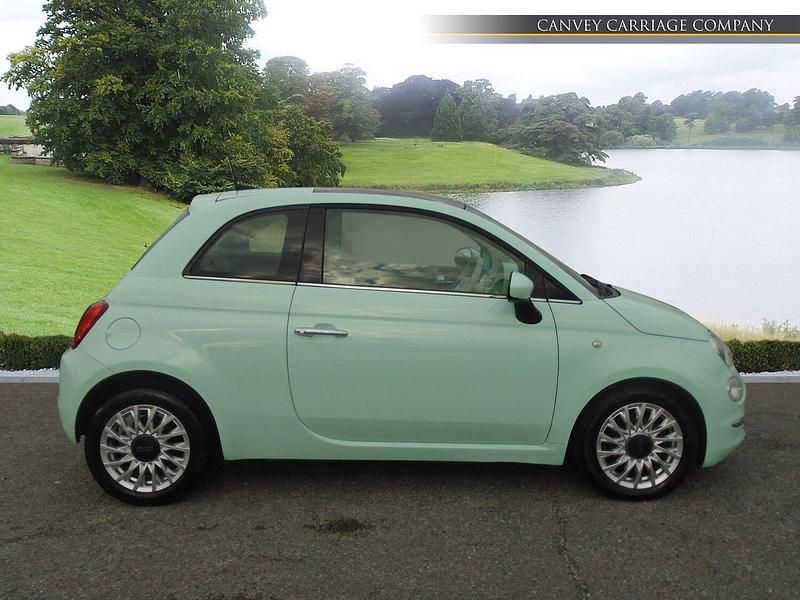 Used Fiat 500 Lounge 105 HP (77 kW) 2018 Green Hatchback