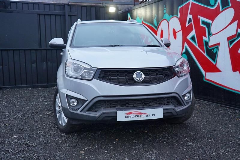 Used Ssangyong (KGM) Korando 178 HP (130 kW) 2016 Silver Estate