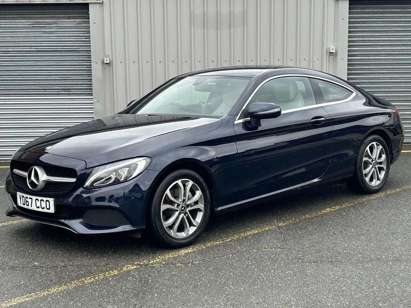 Blue Used 2017 Mercedes C200 Coupe | £11,600 (Good price) - Image 1/4