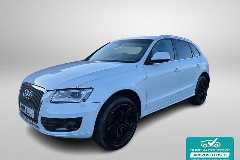 Used Audi Q5 S-line plus 225 HP (165 kW) 2014 White SUV