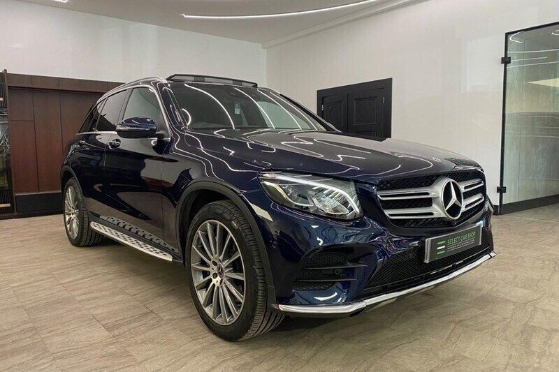 Blue Used 2018 Mercedes GLC250 AMG Line Premium Plus Estate | £23,444 (Fair price) - Image 1/1