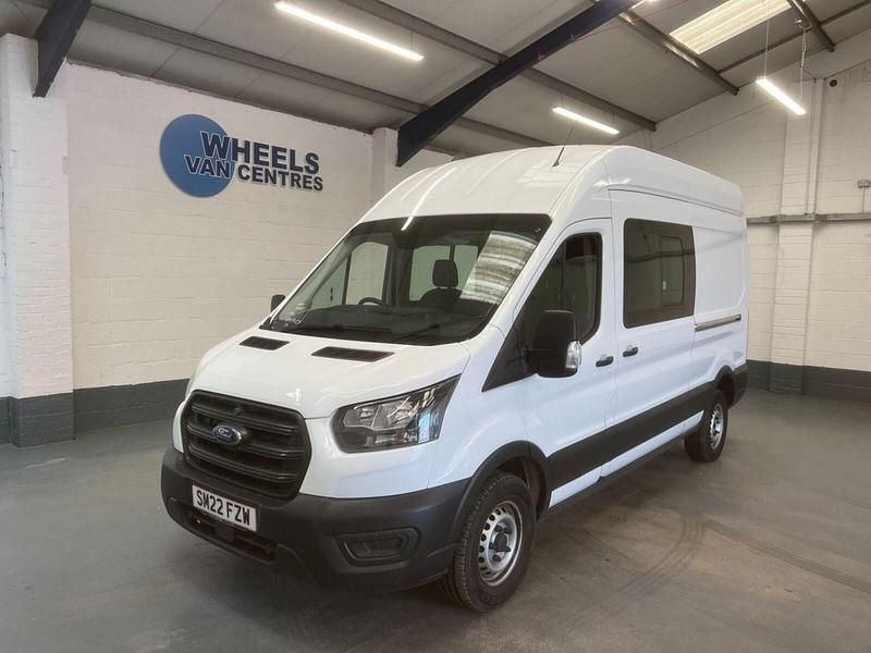 White Used 2022 Ford Transit S Van | £19,790 (Expensive) - Image 1/4