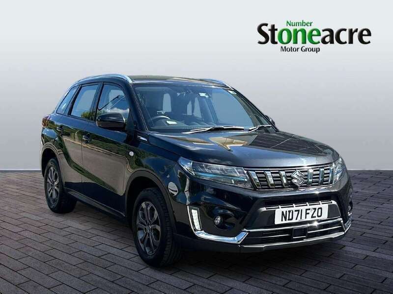 Black Used 2021 Suzuki Vitara SZ4 SUV | £13,995 (Fair price) - Image 1/4