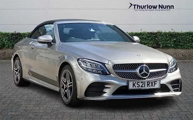 Used Mercedes C220 AMG line 194 HP (142 kW) 2021 Cabriolet