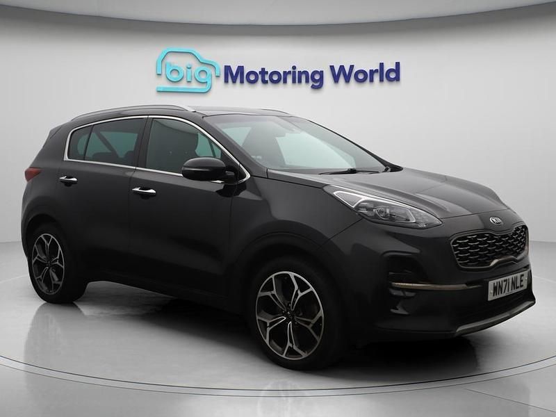 Black Used 2021 Kia Sportage GT-Line SUV | £17,300 (Fair price) - Image 1/4