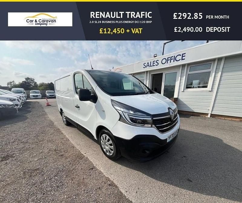 Used Renault Trafic Business 120 HP (88 kW) 2020 White MPV