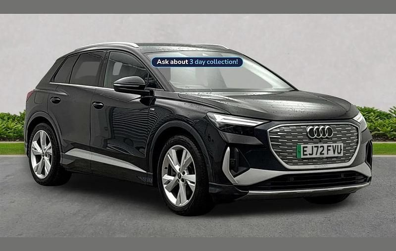 Used Audi Q4 e-tron S-Line 219 kW (299 HP) 2023 Black SUV
