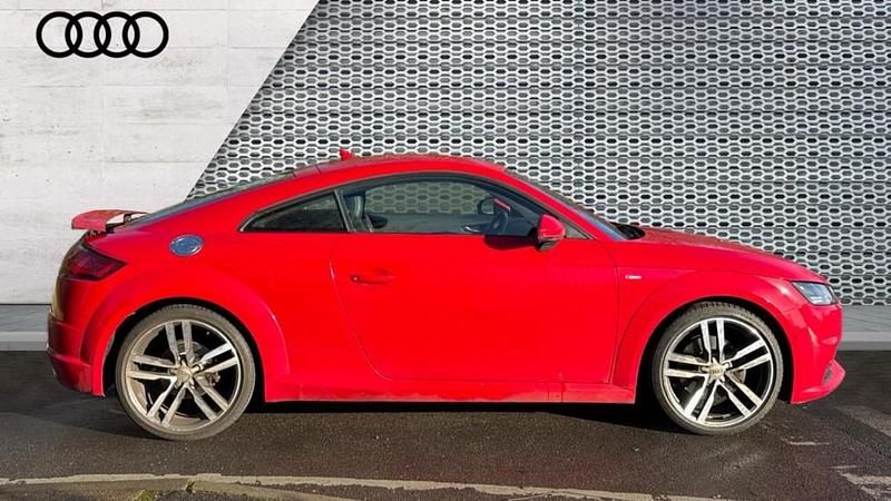 Used Audi TT S-Line 180 HP (132 kW) 2018 Red Coupe
