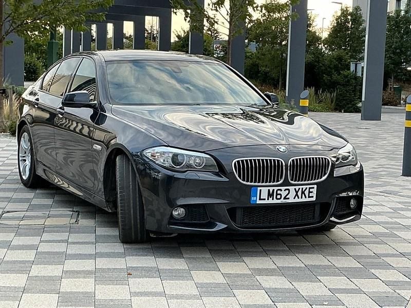 Grey Used 2012 BMW 520 M Sport Sedan | £6,195 (Fair price) - Image 1/4