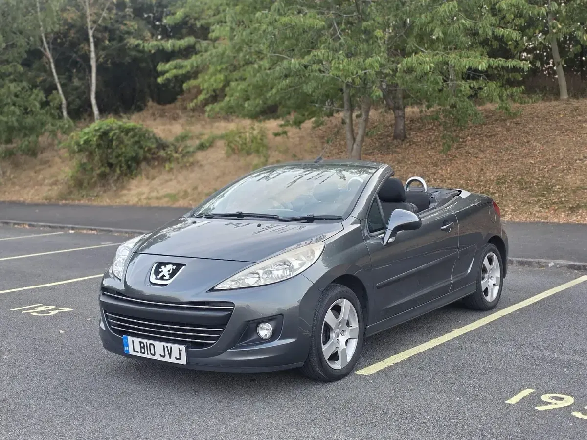 Used Peugeot 207 Sport 120 HP (88 kW) 2010 Grey Cabriolet