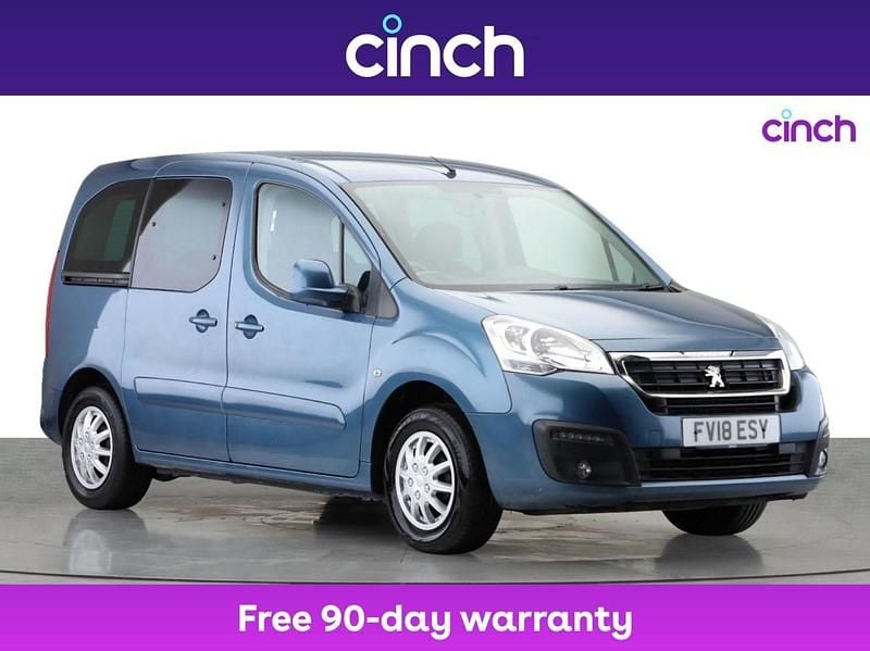 Blue Used 2018 Peugeot Partner Tepee Active MPV | £8,999 (Fair price) - Image 1/3