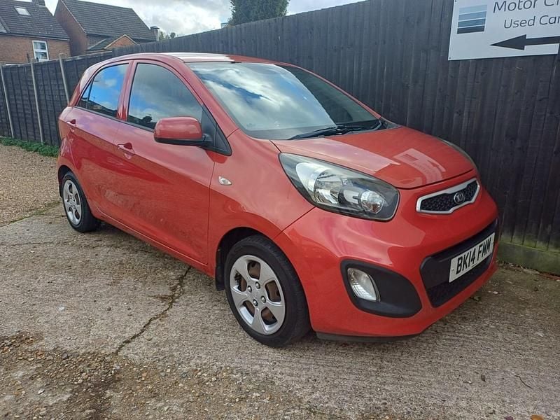 Red Used 2014 Kia Picanto Air Hatchback | £3,500 (Good price) - Image 1/4