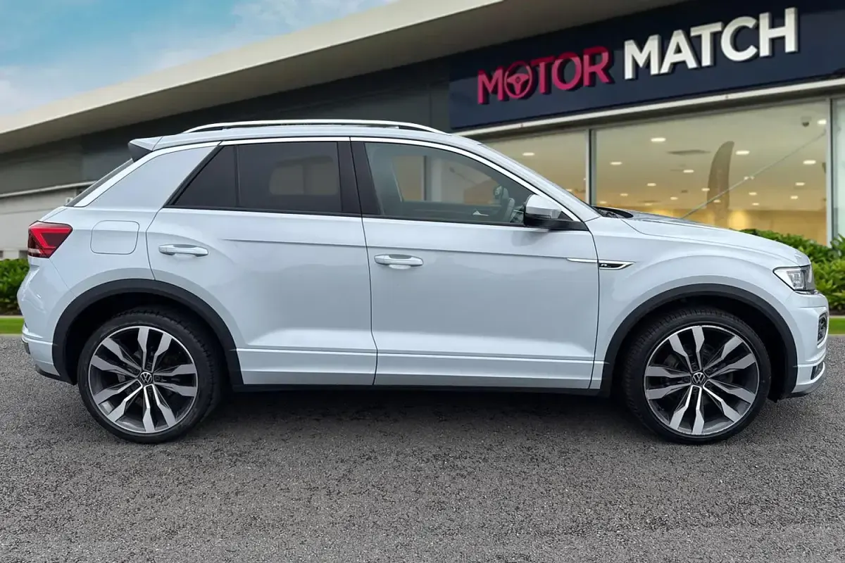 Used VW T-Roc R-line 150 HP (110 kW) 2021 Silver SUV