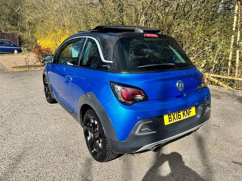Used Vauxhall Adam Rocks 87 HP (63 kW) 2016 Blue Hatchback