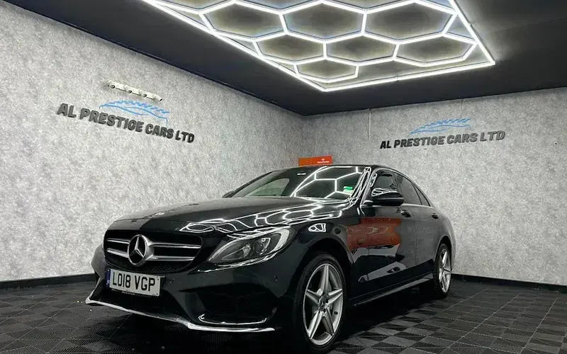 Used Mercedes C350 AMG line 292 HP (214 kW) 2018 Sedan
