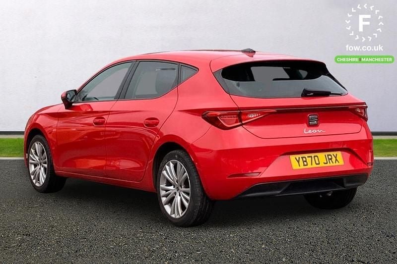 Used Seat Leon SE Dynamic 2021 Red Hatchback