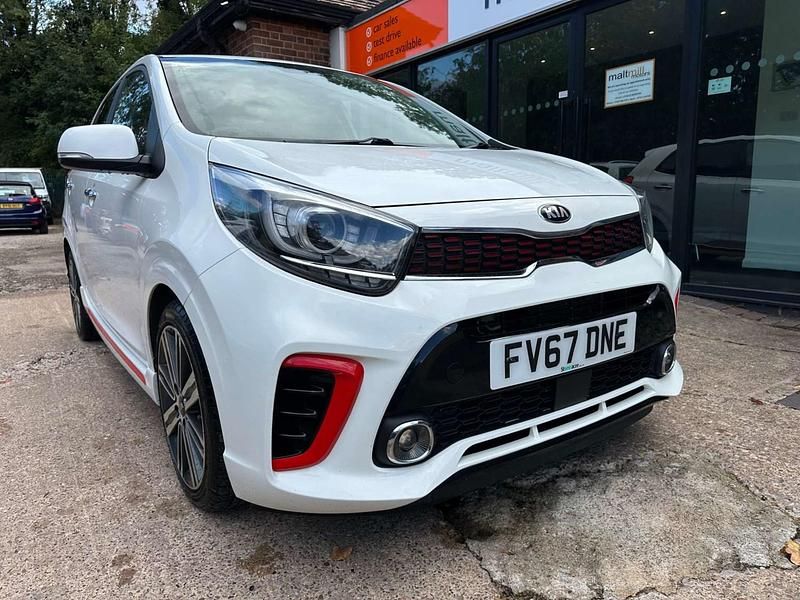 White Used 2017 Kia Picanto 2 Hatchback | £6,495 (Expensive) - Image 1/4