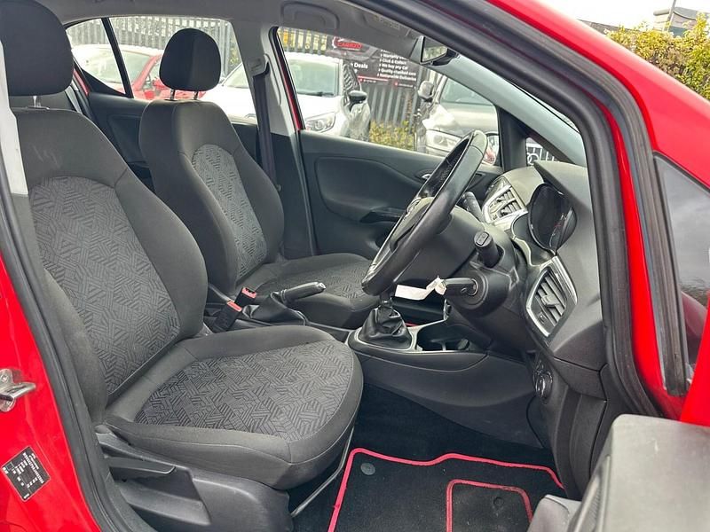 Used Vauxhall Corsa 90 HP (66 kW) 2017 Red Hatchback