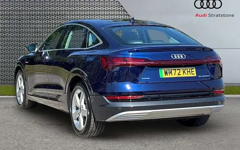 Used Audi e-tron Sportback 300 kW (408 HP) 2022 Blue SUV